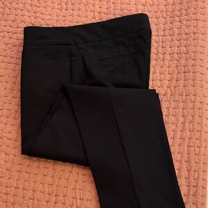 Chico's Classic Black Straight Leg Pants